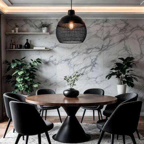 Tavolo da pranzo in marmo